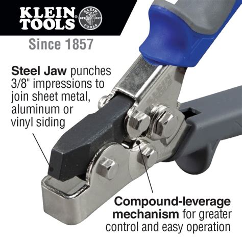 sheet metal snap lock punch